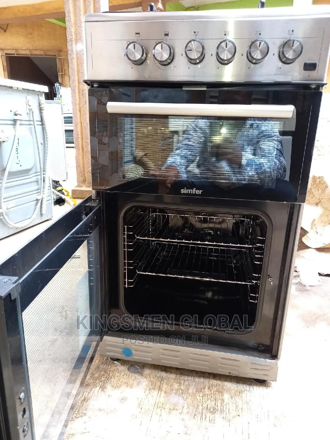 Uk First Grade 4 Burner Standing Cooker