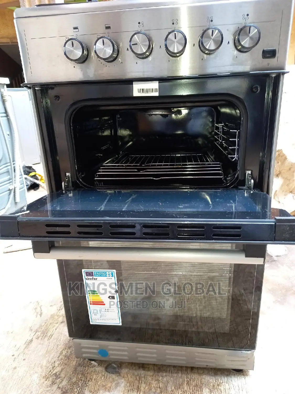 Uk First Grade 4 Burner Standing Cooker