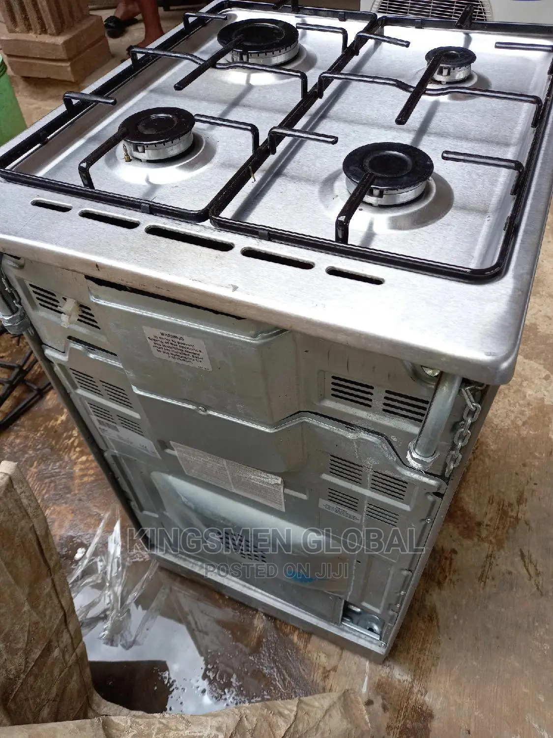 Uk First Grade 4 Burner Standing Cooker