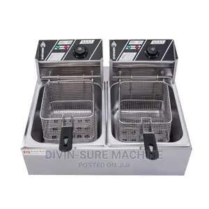 Electric Two Basket Deep Fryer