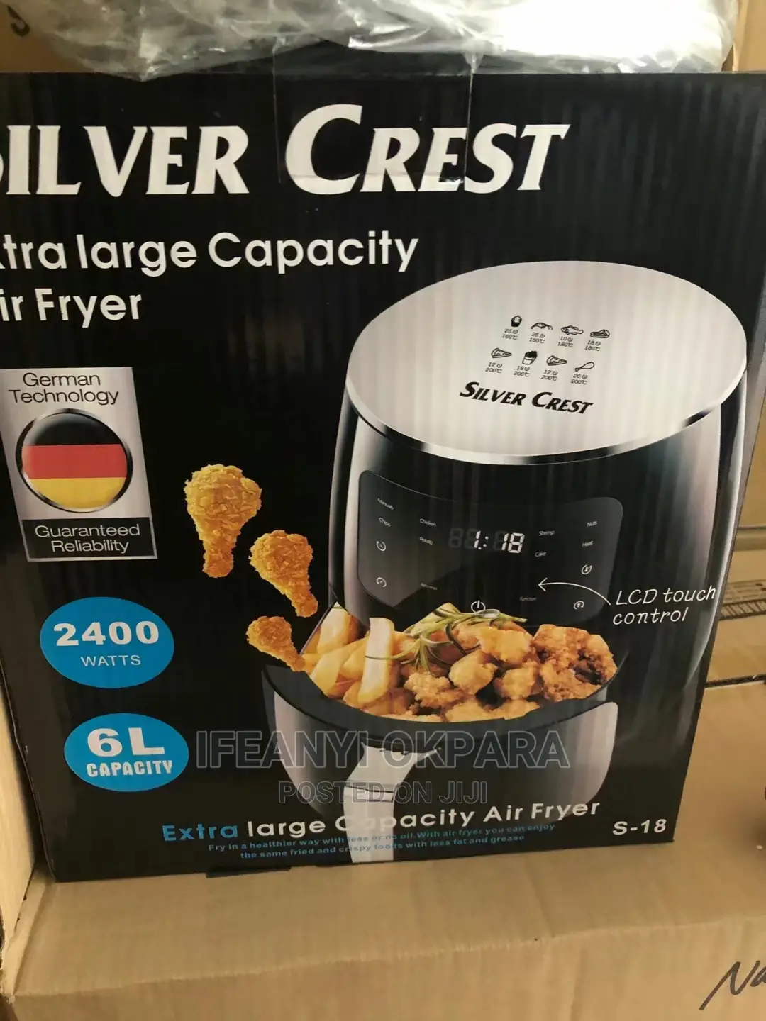 Deep Fryer Silver Crest