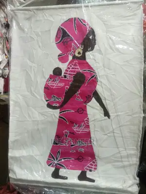 African Mother Backing Her Baby 0001