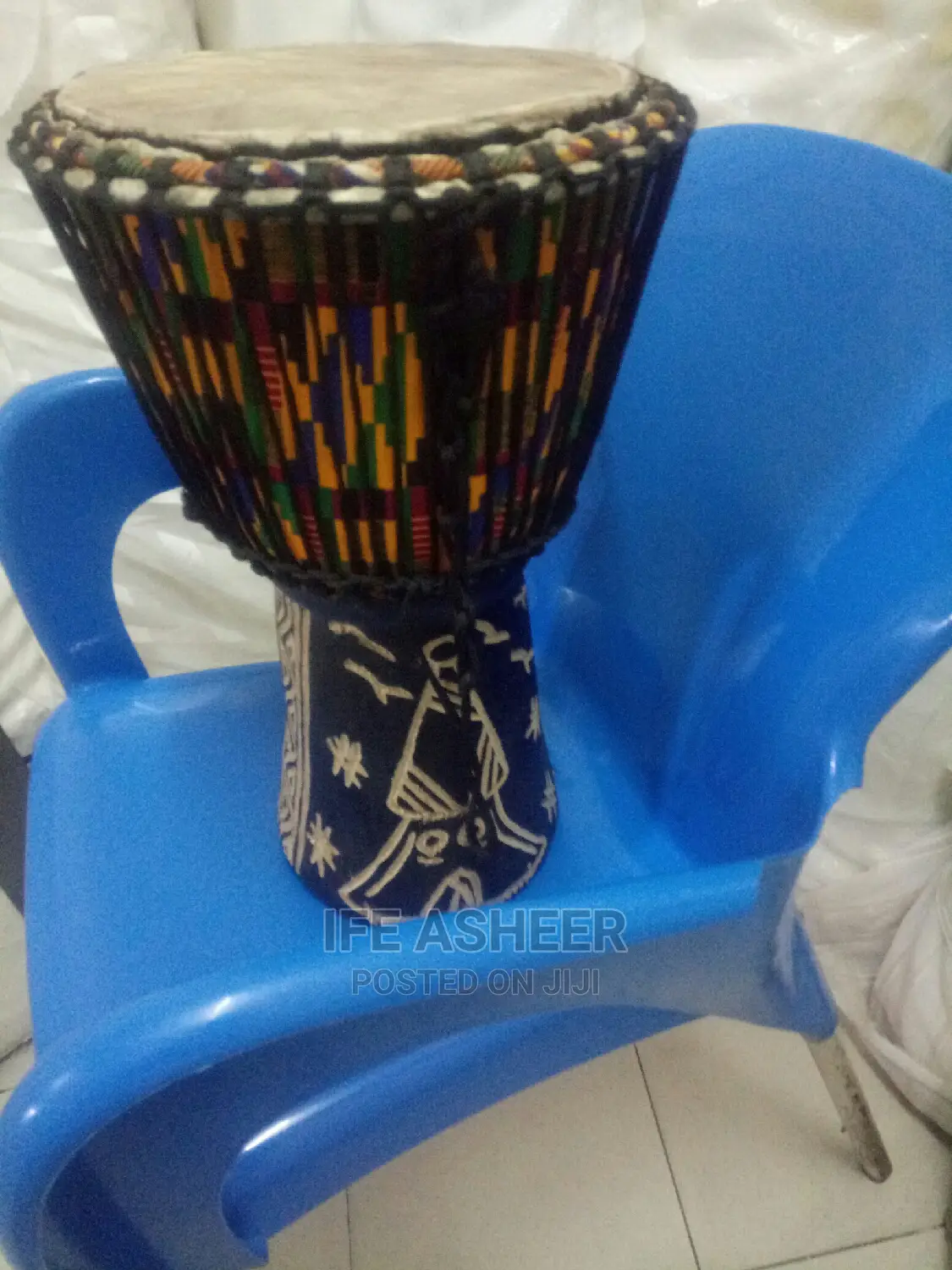 Jembe Ghanian Talking Drum 003