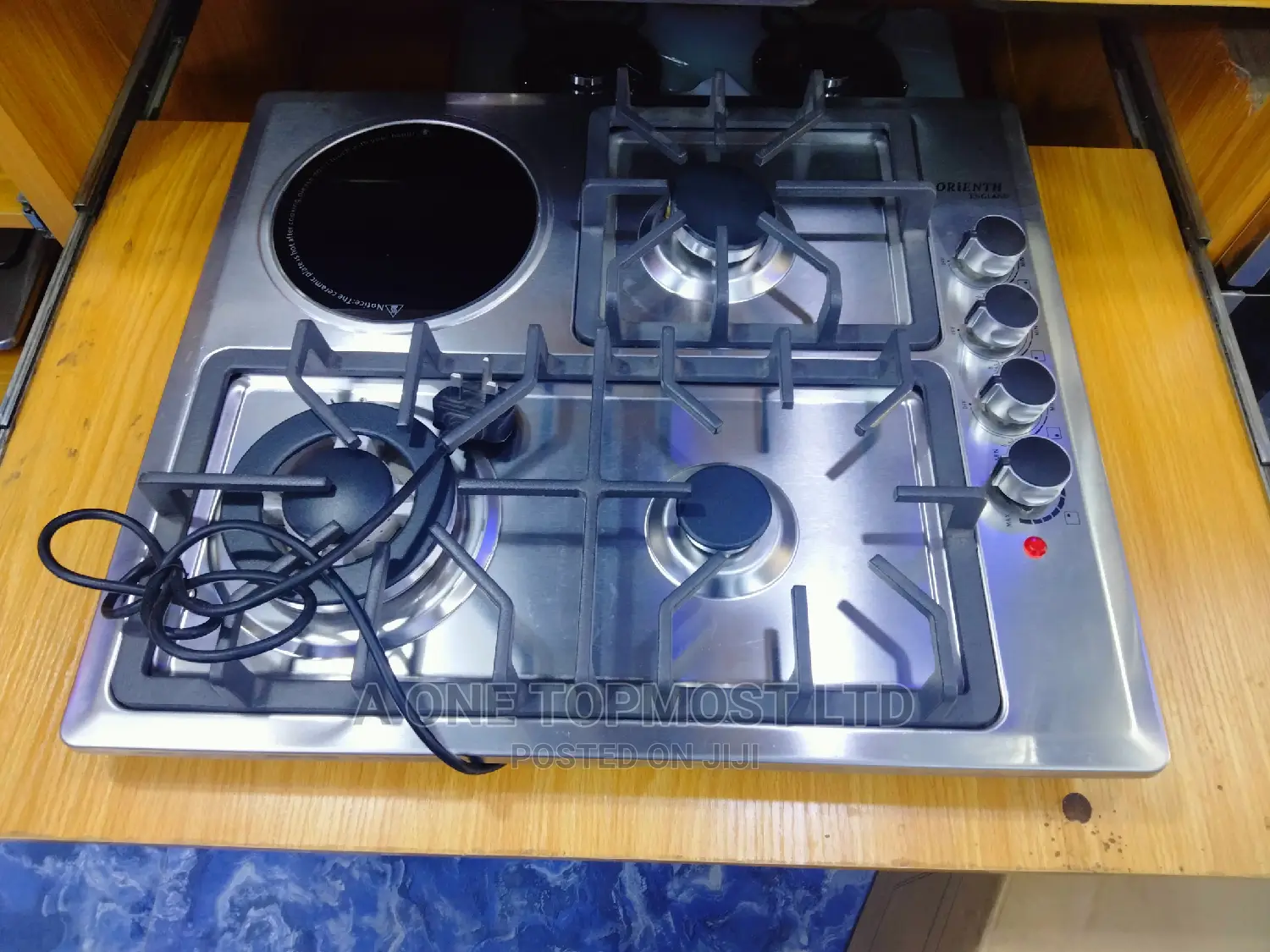 Top Gas Cooker With Electric