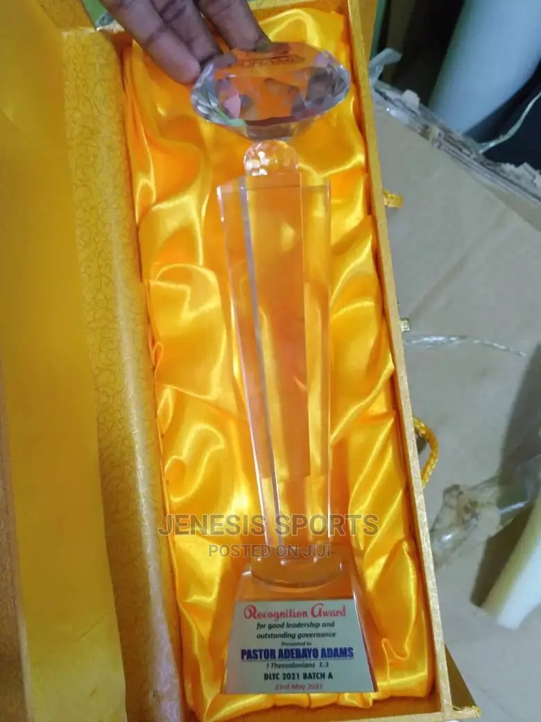 Crystal Award 01 With Printing