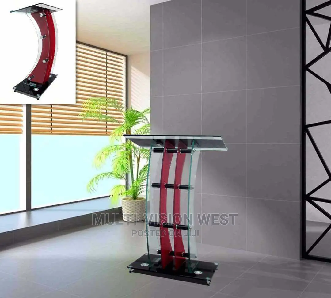 Pulpit With Tempered Glass