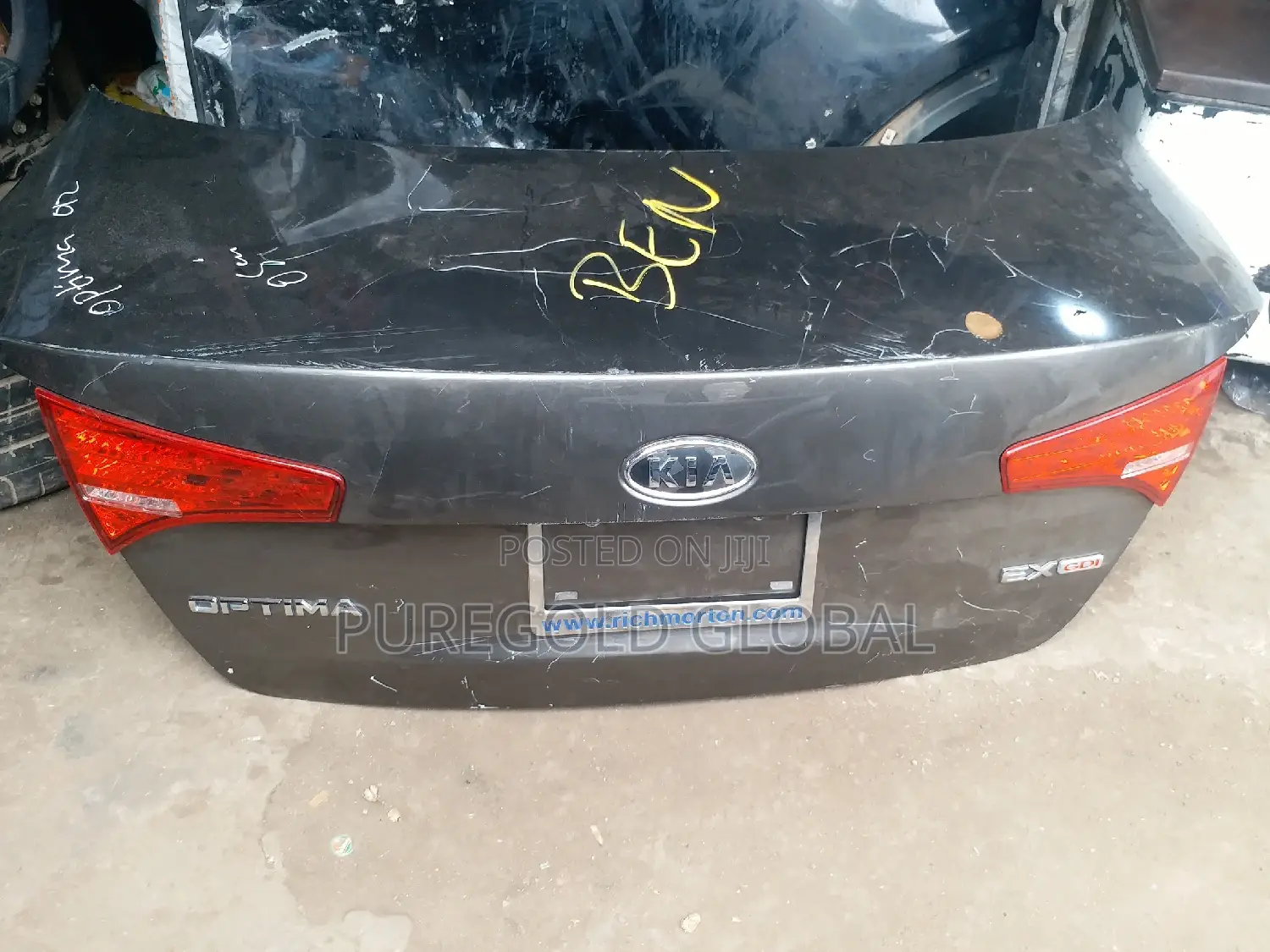 Kia Optima 2012 Trunk Boot
