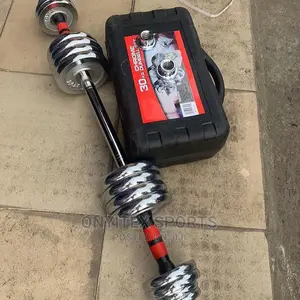 Adjustable 30kg Chrome Dumbell
