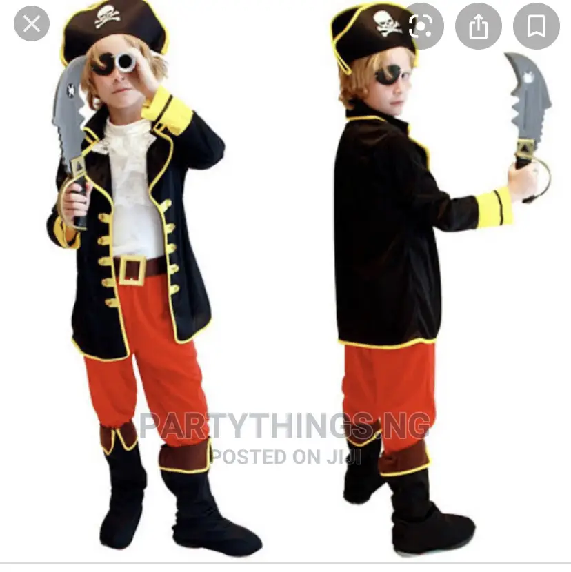 Kids Cosplay Pirate Costume