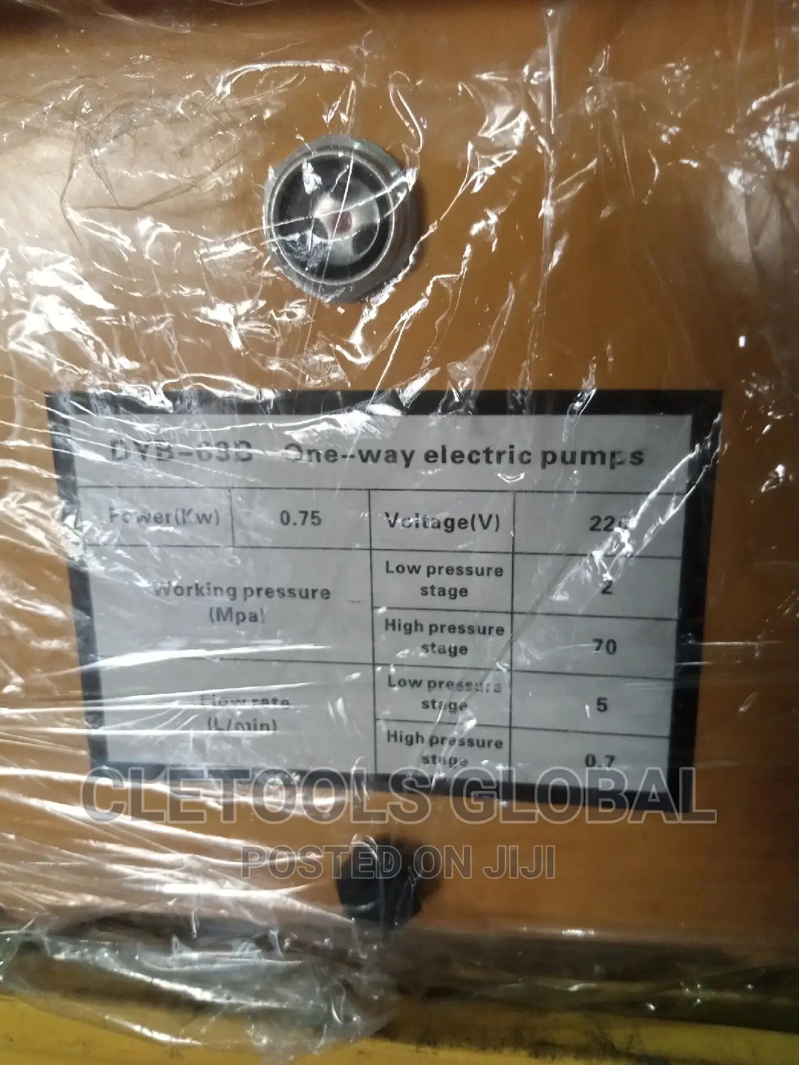 Electric Driven Hydraulic Pump, DYB-63B