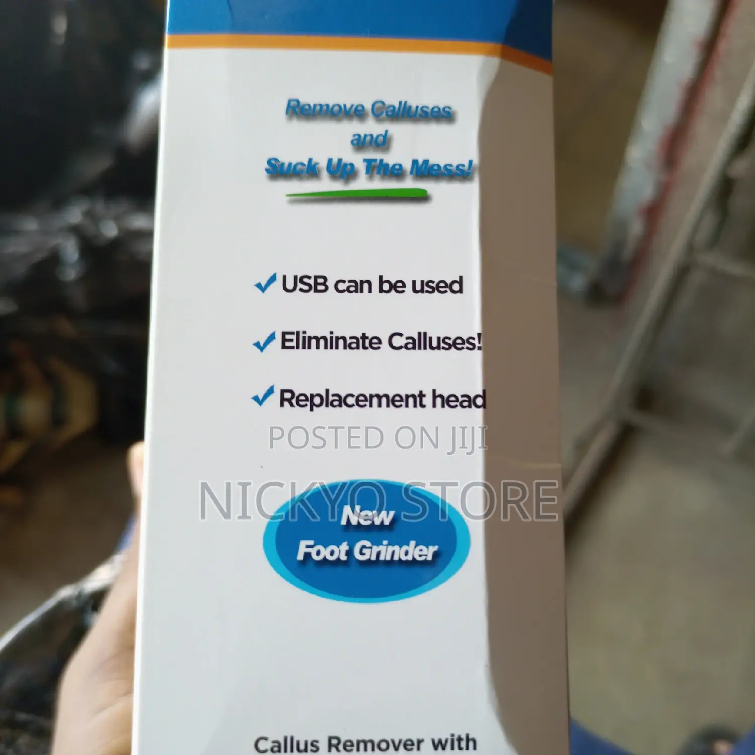 Electric Foot Grinder Effective Foot Care Tool for Pedicure