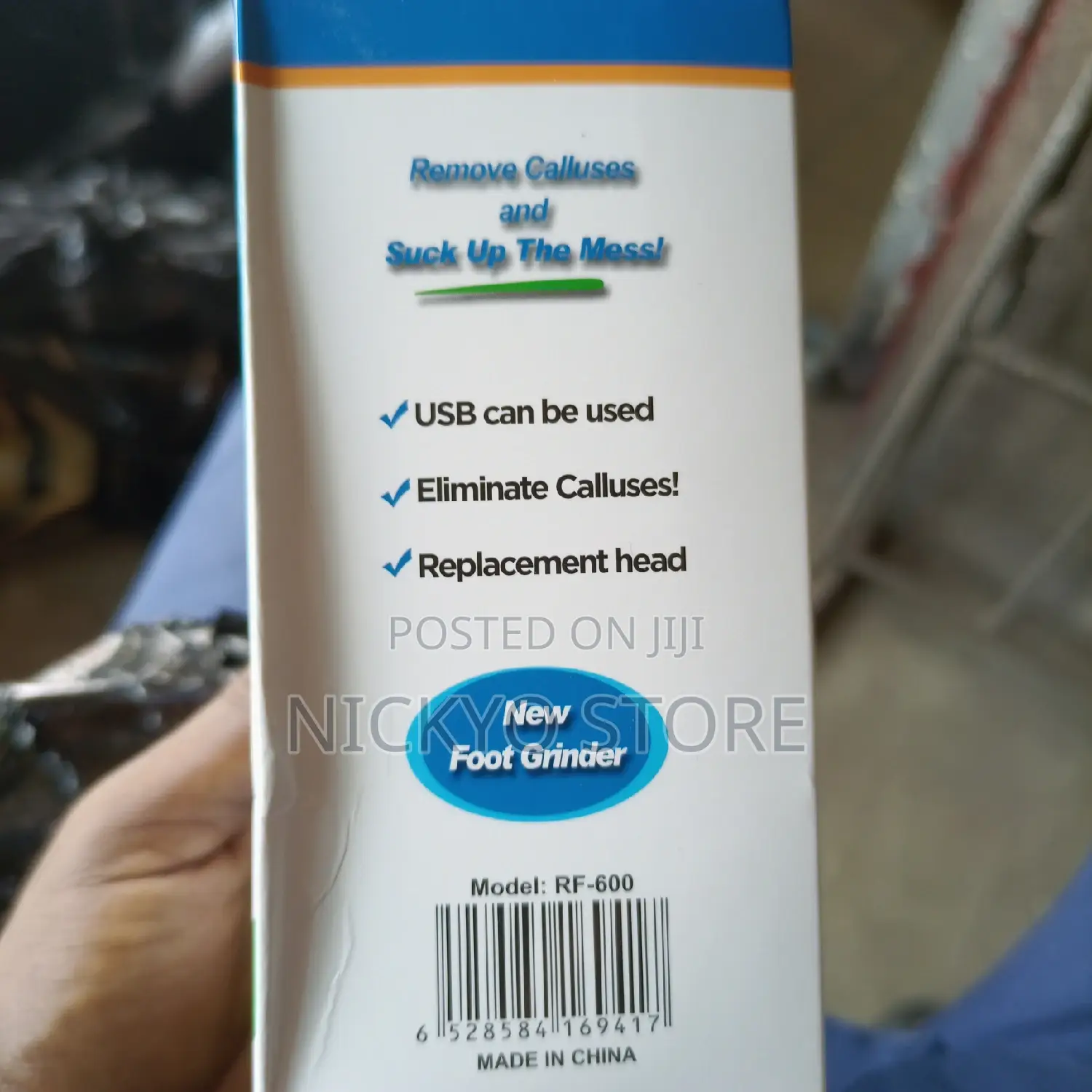 Electric Foot Grinder Effective Foot Care Tool for Pedicure
