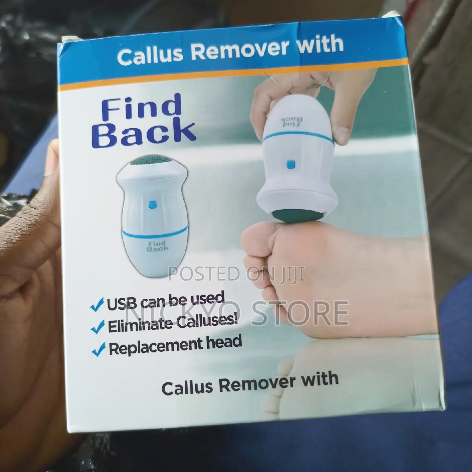 Electric Foot Grinder Effective Foot Care Tool for Pedicure
