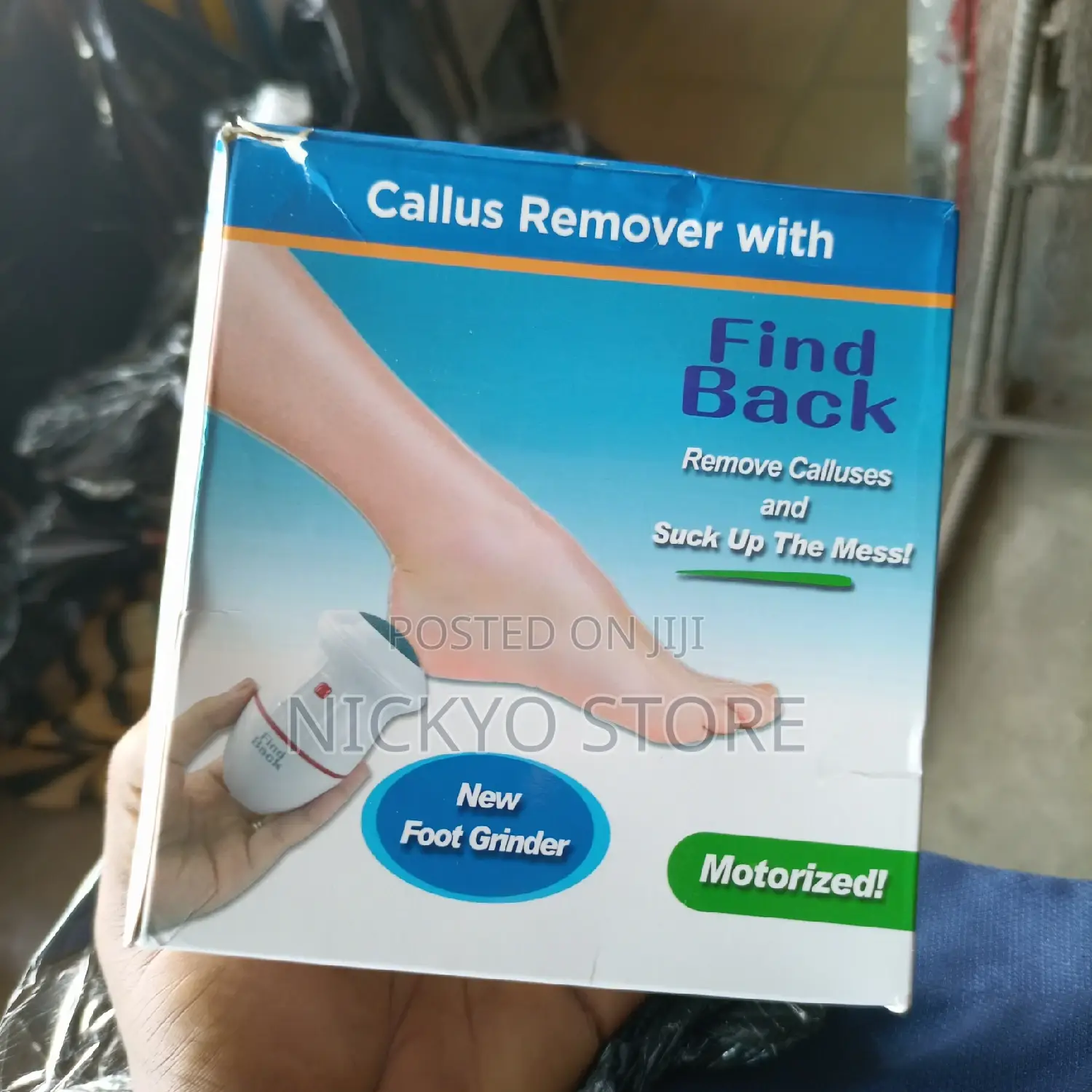 Electric Foot Grinder Effective Foot Care Tool for Pedicure