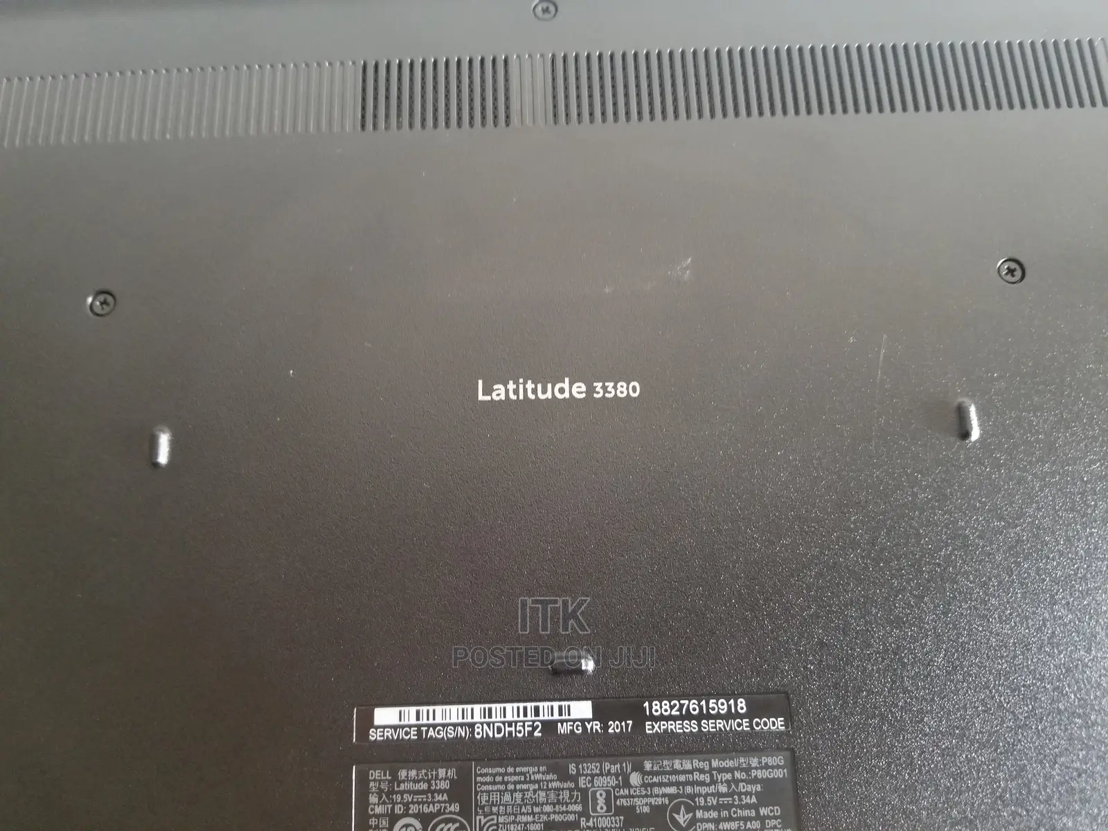 Laptop Dell Latitude 3380 4GB Intel Core i3 SSD 128GB