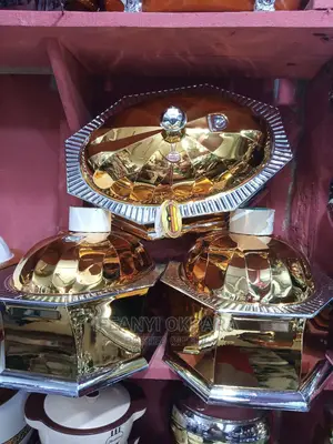 3 Pic Gold Food Carrier