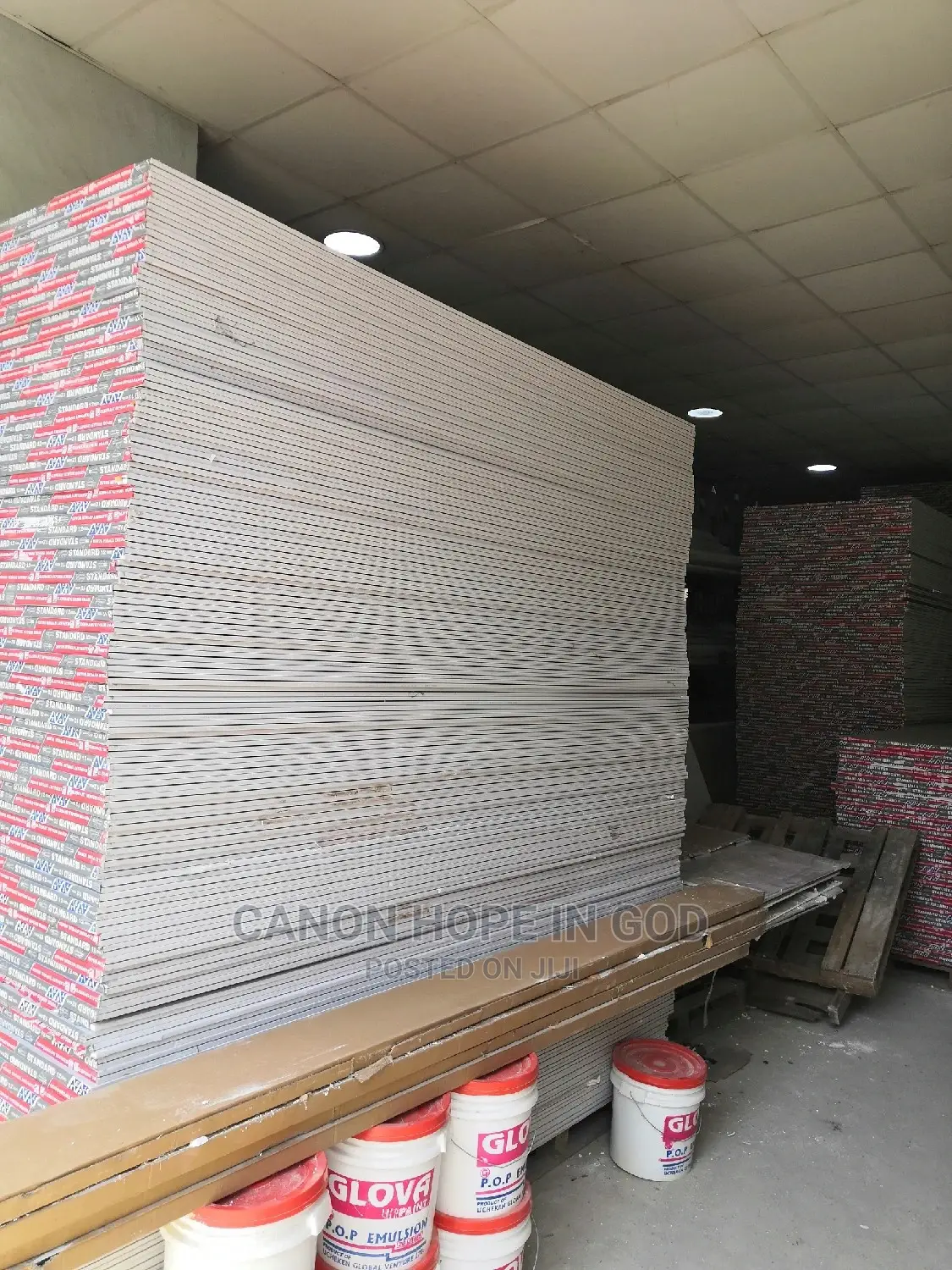 Plaster Boards, Cement Boards and Frames for Wall Partition