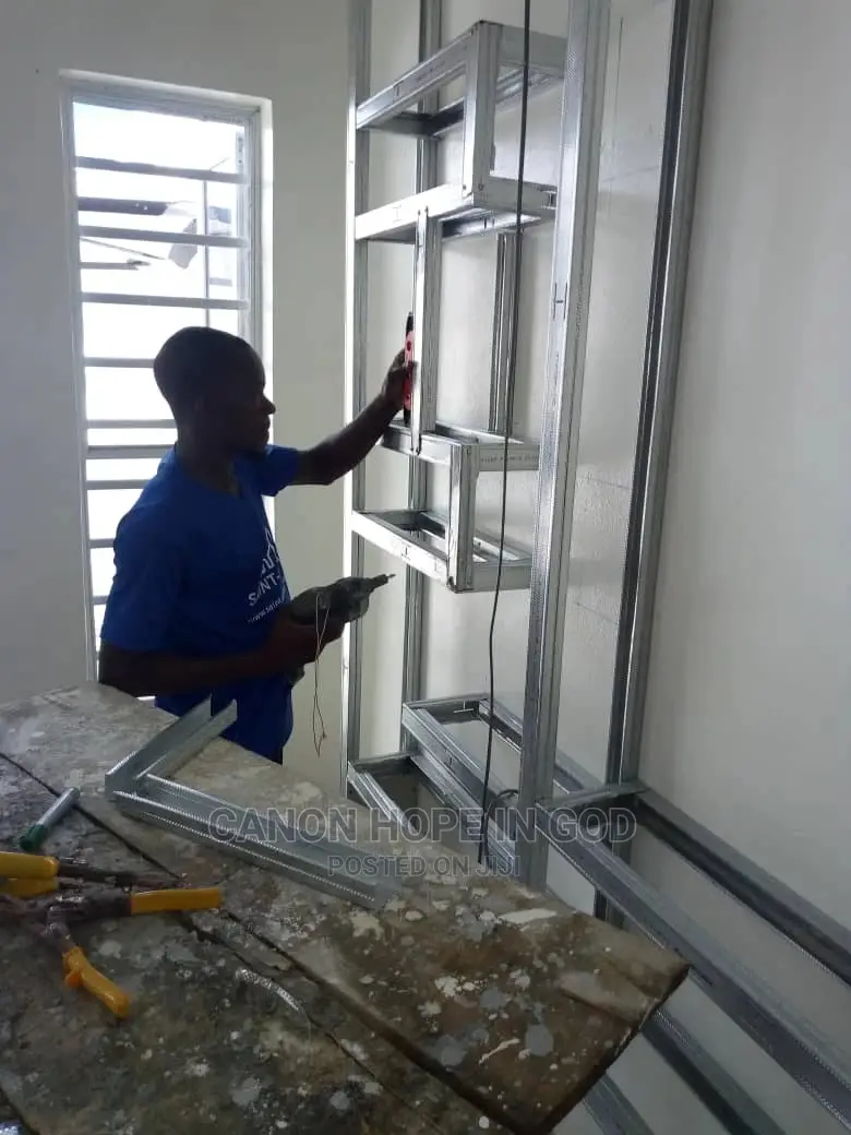 Plaster Boards, Cement Boards and Frames for Wall Partition