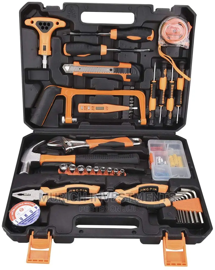 Home Repair Tools Set,82 Pieces General Hand Basic Tool Kit