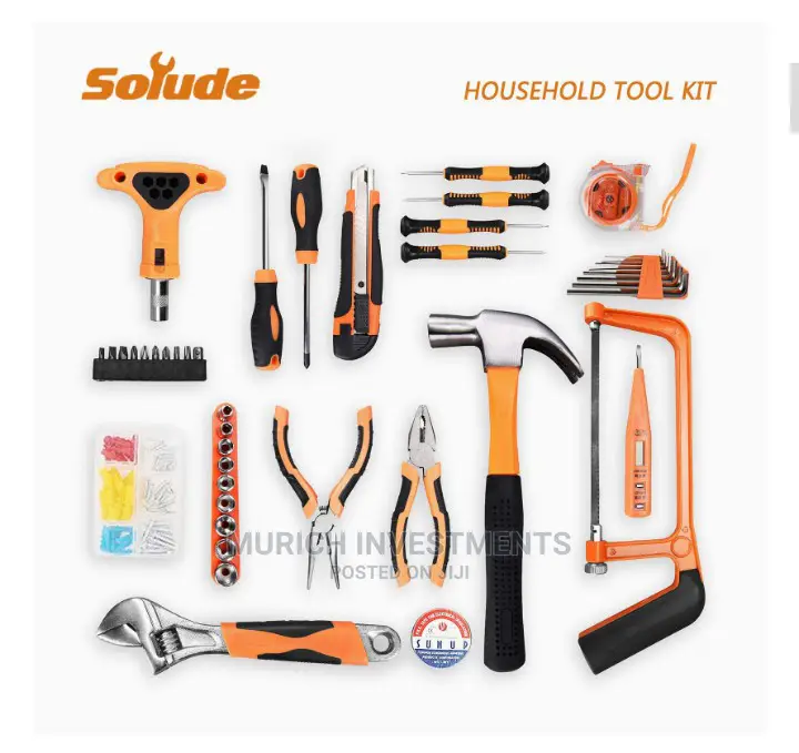 Home Repair Tools Set,82 Pieces General Hand Basic Tool Kit