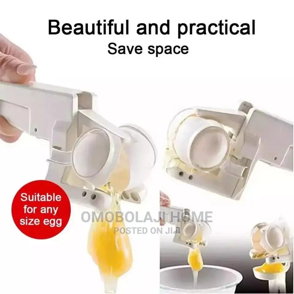 Egg Cracker With Yoke Seperator
