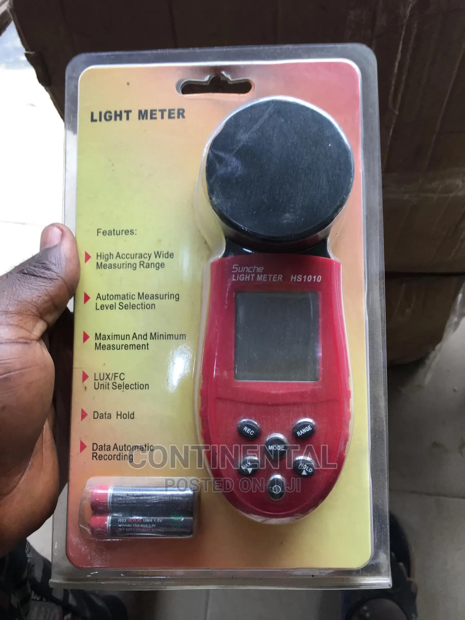 Digital Lux Meter