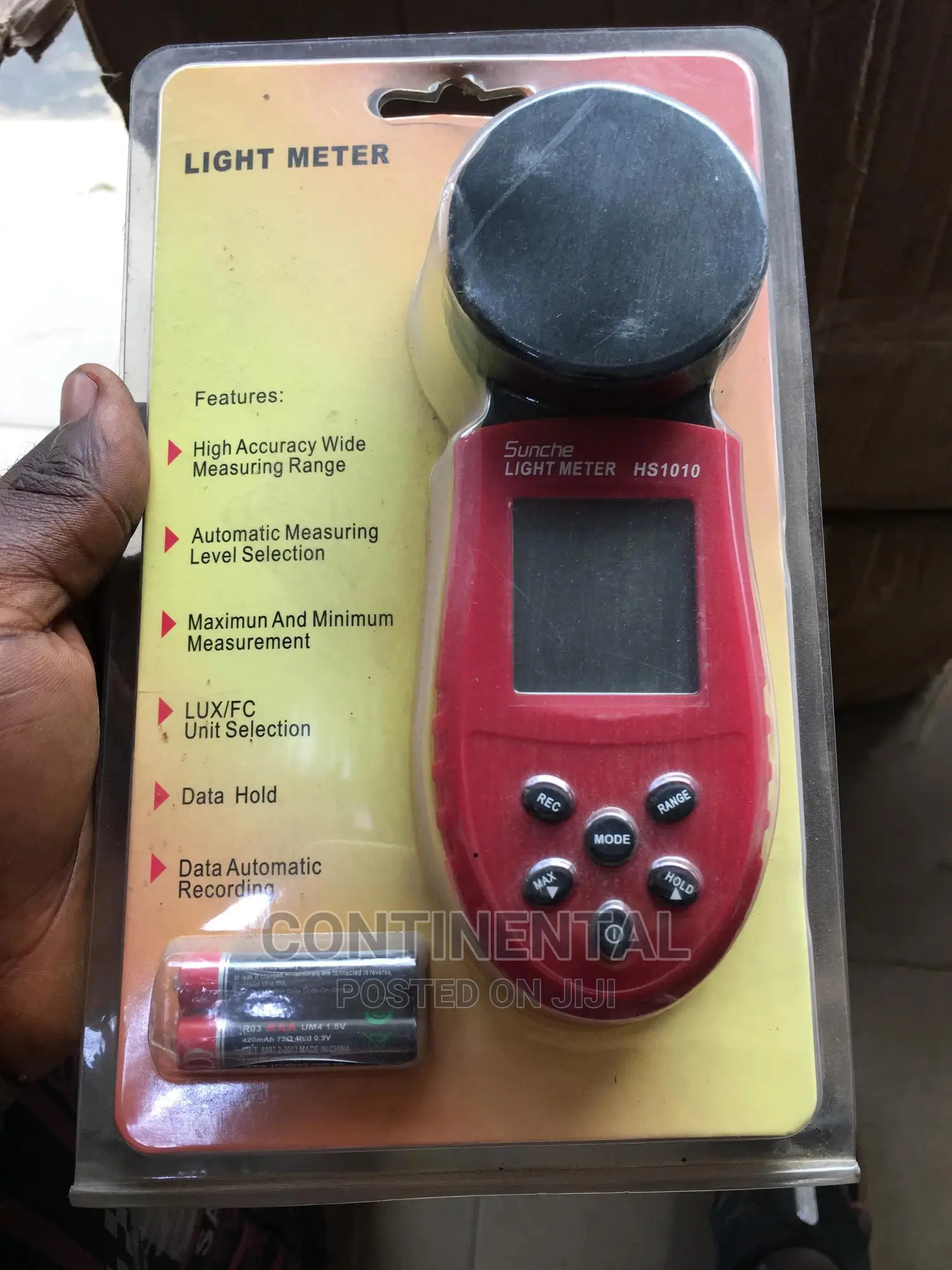 Digital Lux Meter