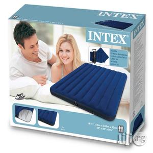 Intex Downy Inflatable Beds Set, Queen