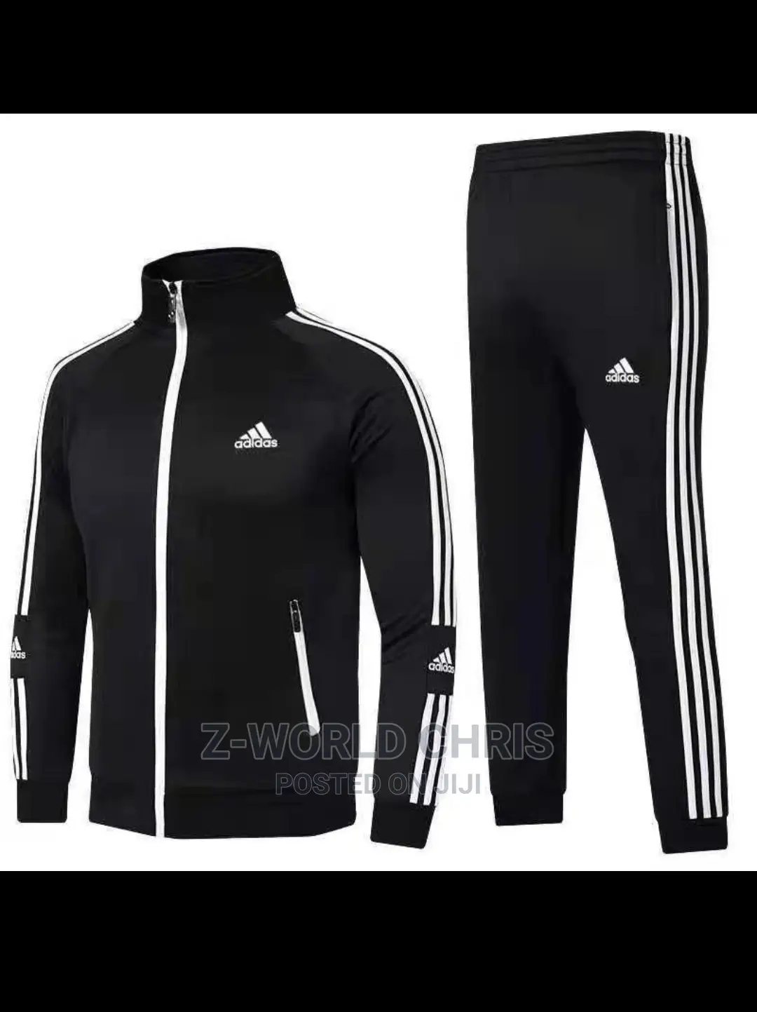 Adidas Black Tracksuit