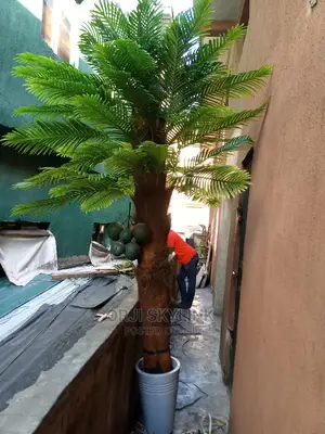 15ft Outdoorartificial Coconut Flower Plant