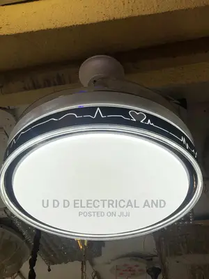 Chandelier With Fan By500