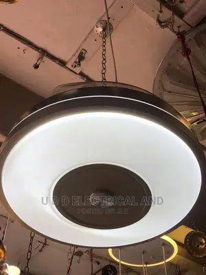 Chandelier With Fan By500