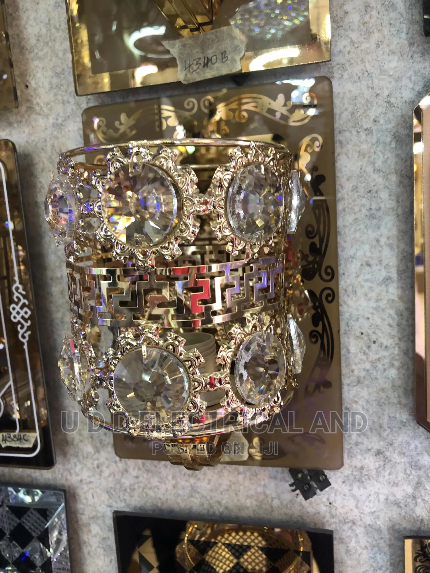 Quality Fancy Crystal Wall Brackets