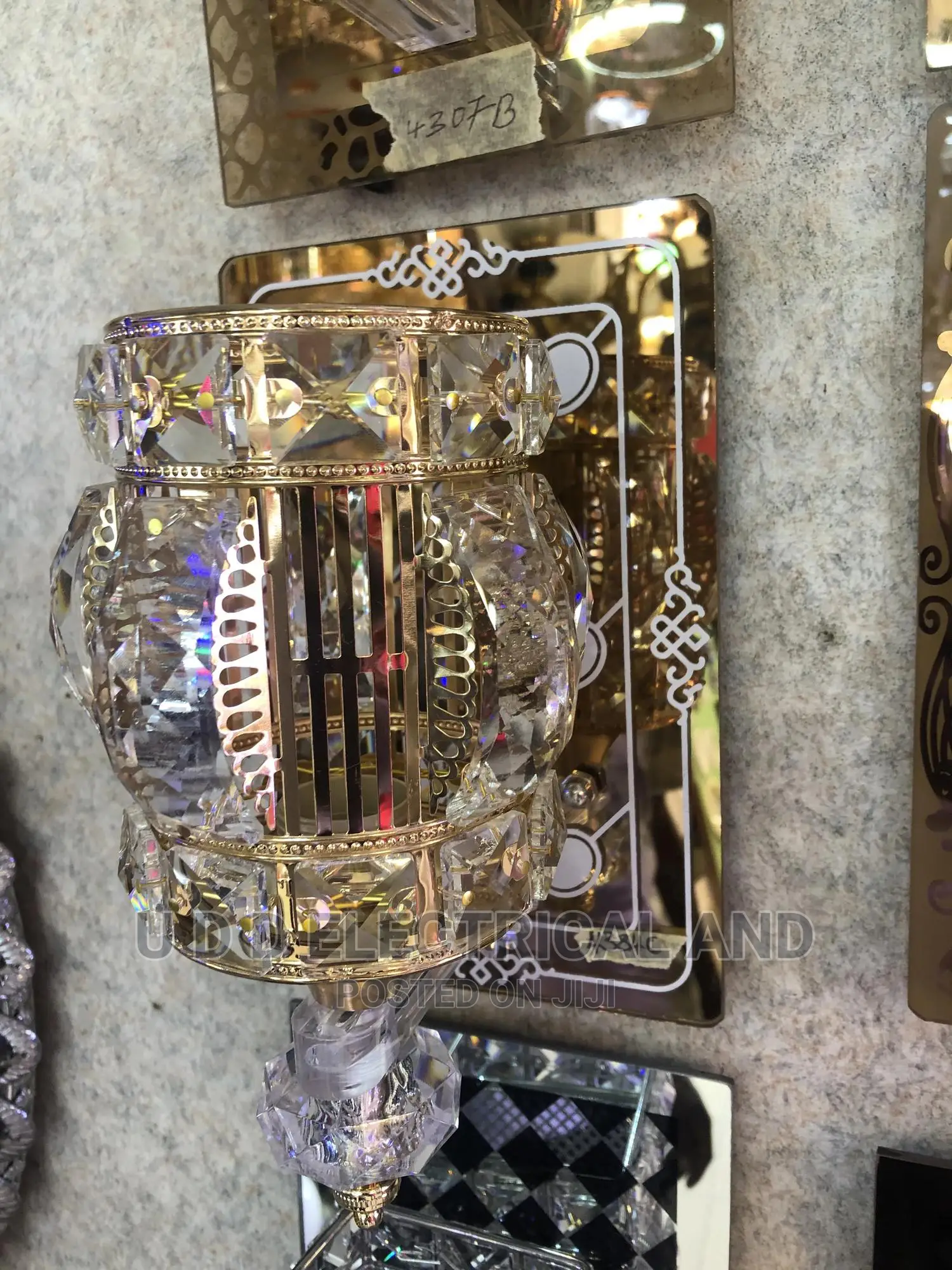 Quality Fancy Crystal Wall Brackets