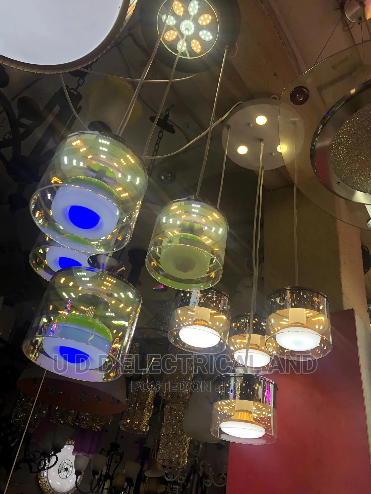 3 Color Fancy 4in1 Drop Light