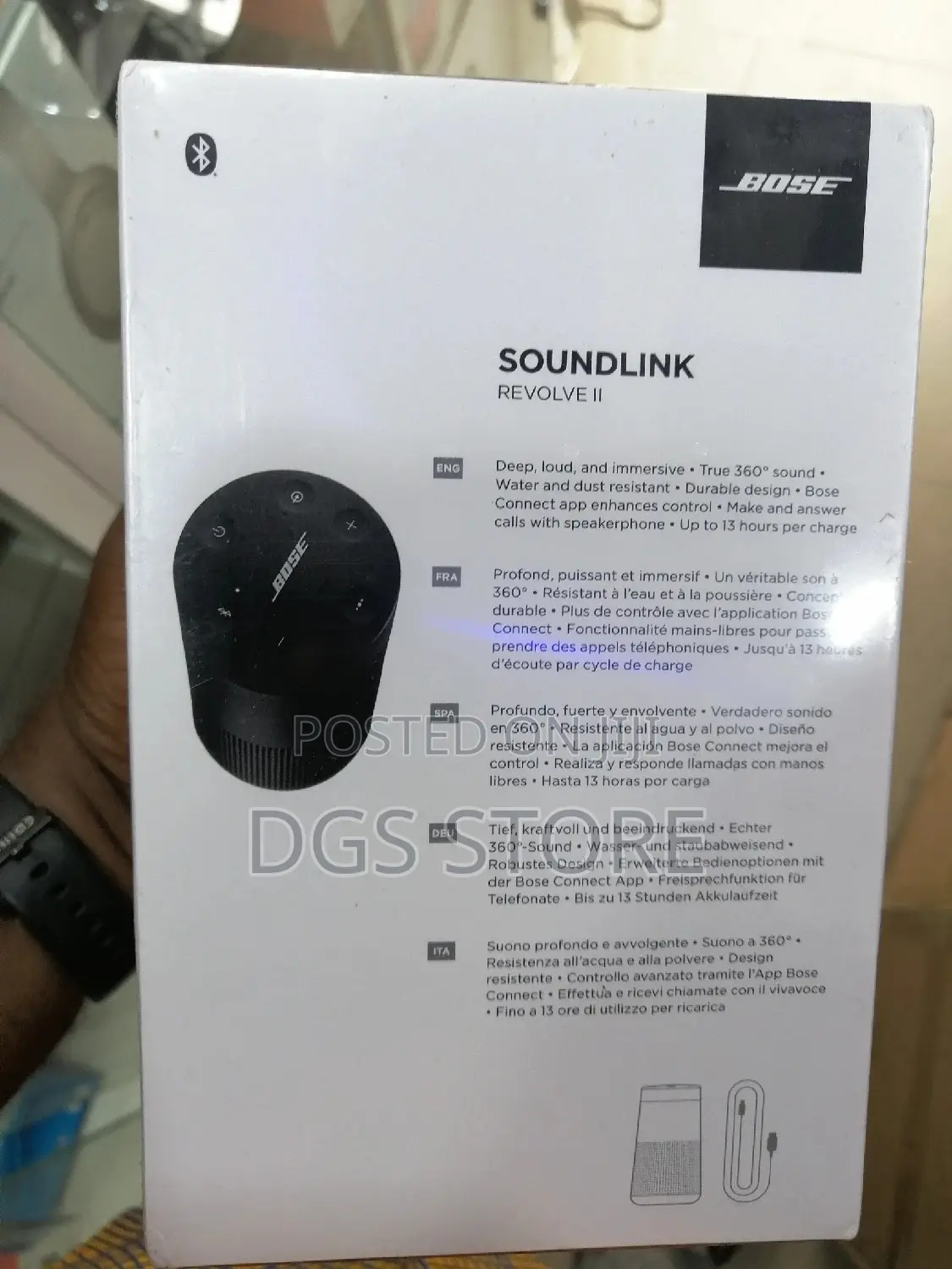 Bose Soundlink Revolve Ll Bluetooth Speaker