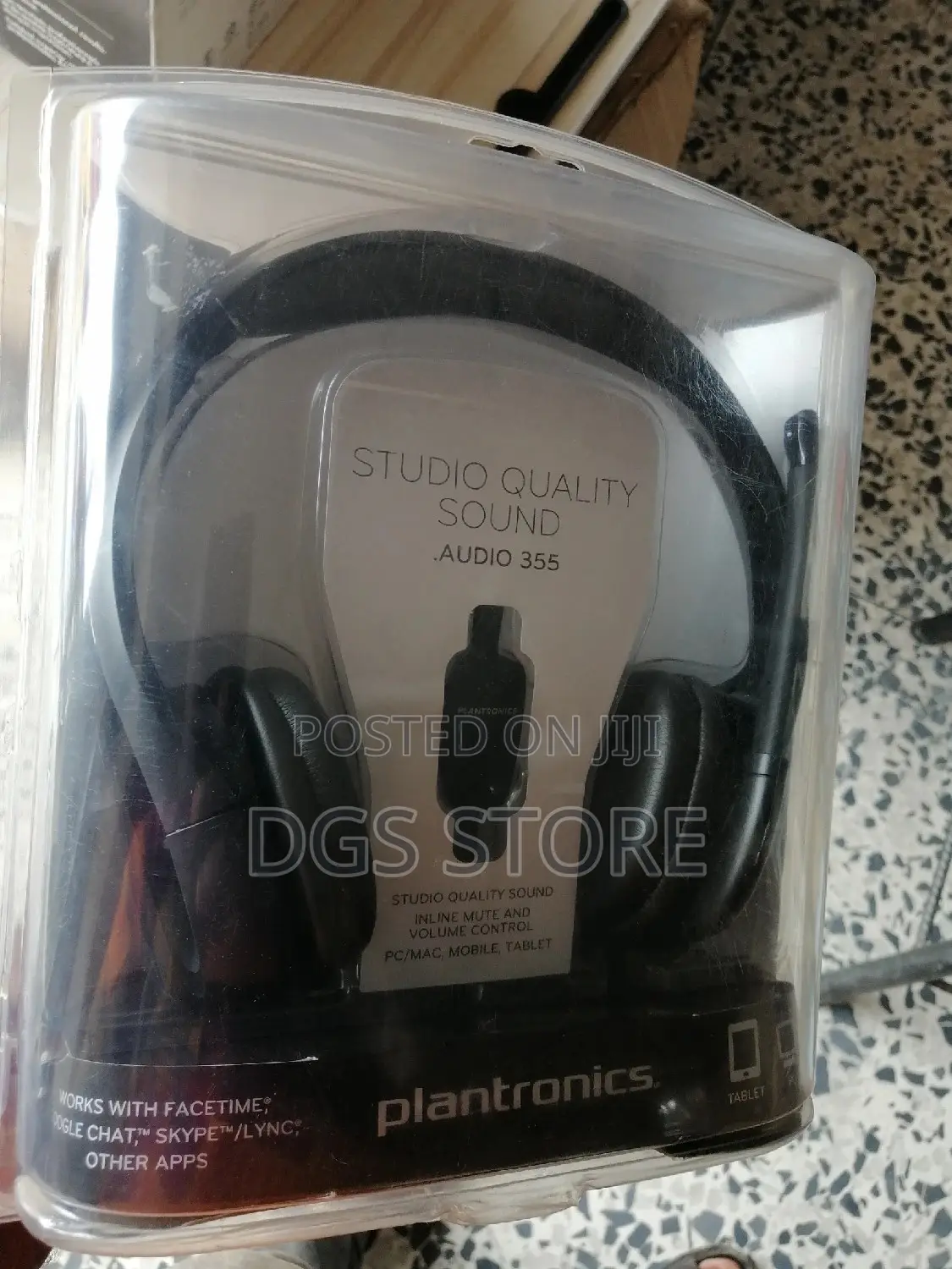 Plantronics Studio Quality Sound Audio 355 Wired