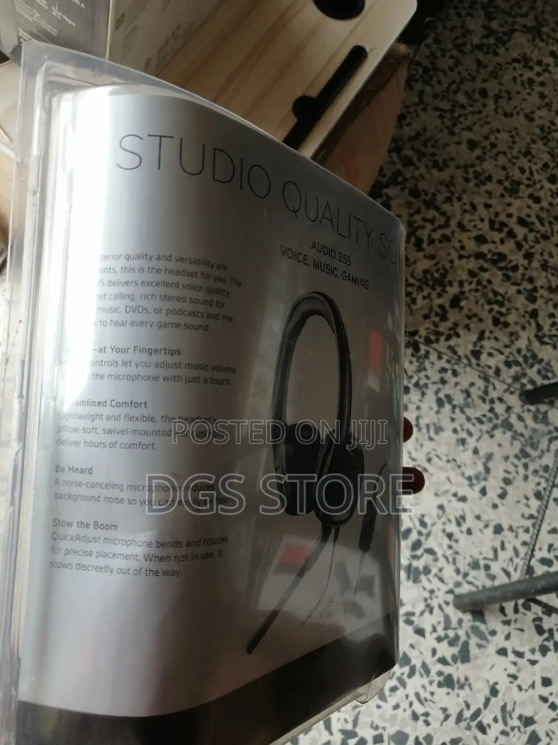 Plantronics Studio Quality Sound Audio 355 Wired