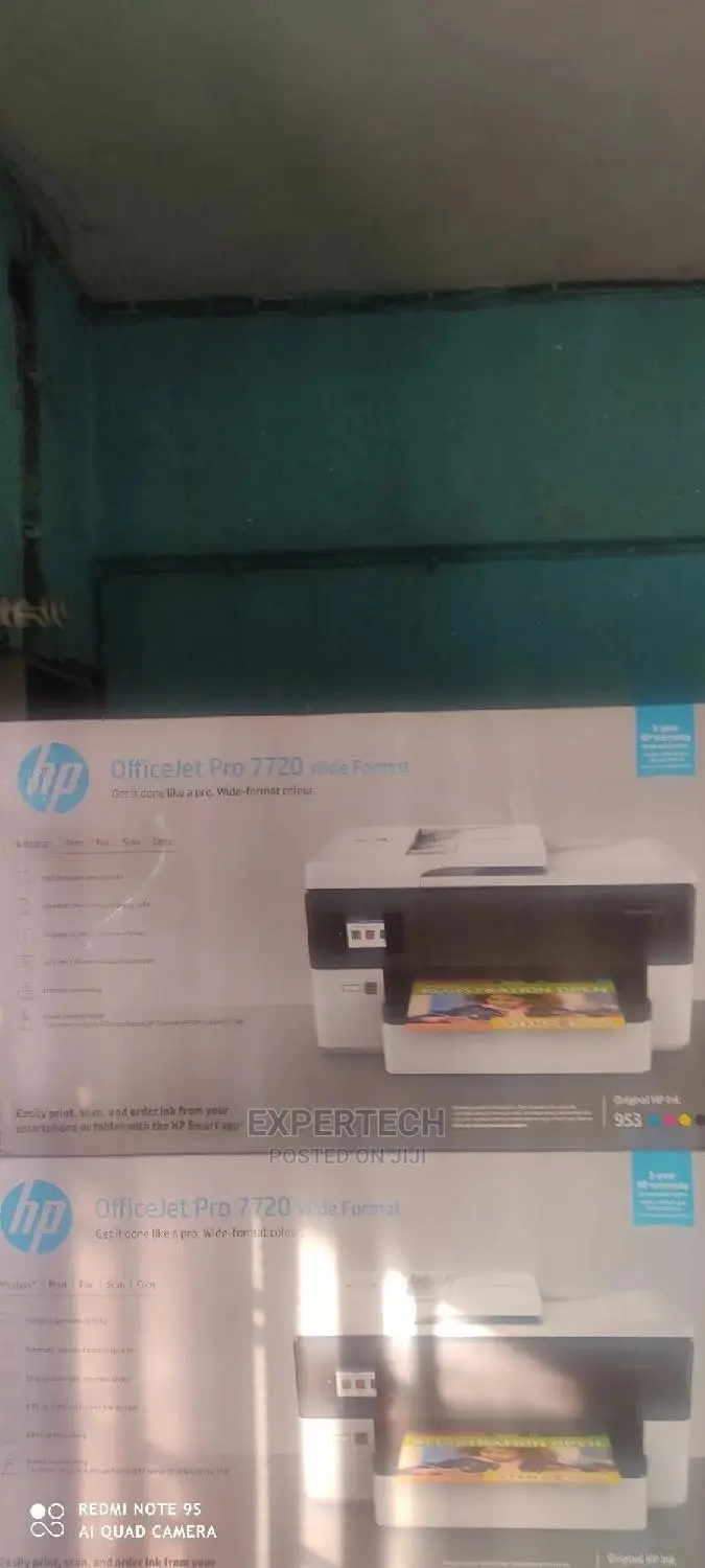Hp Officejet Pro 7720 Wide Format All-in-One Printer