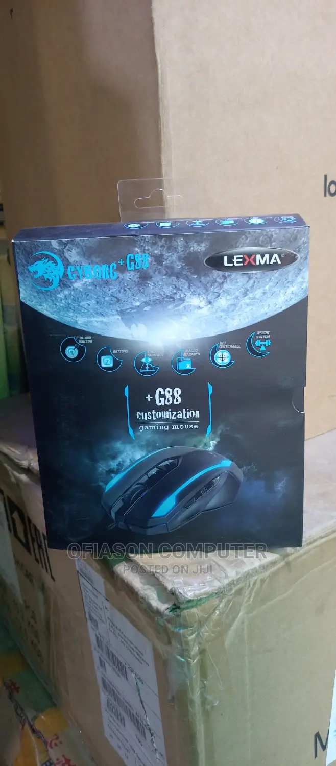 Lexma Gaming Mouse Cybong +G88