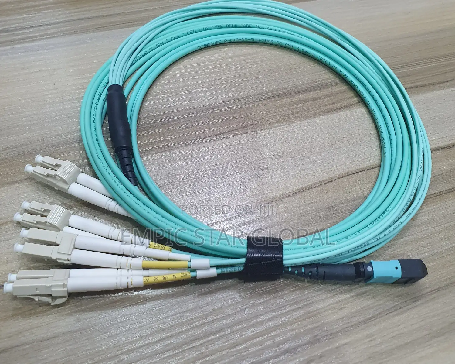 Commscope Networking MPO- 4xlc Fiber Breakout Cable OM4