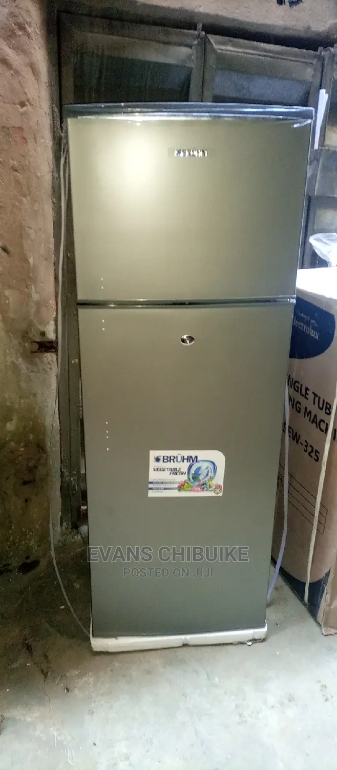Bruhm Double Door Refrigerator 200L