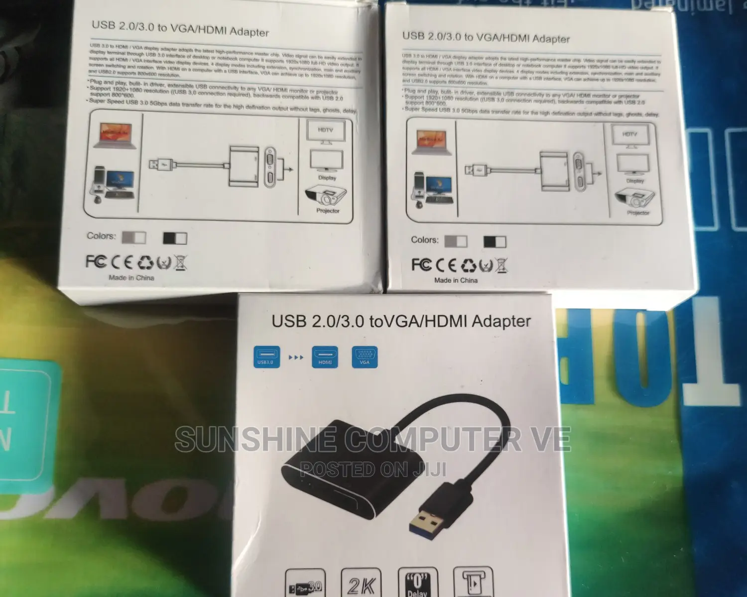 USB 3.0 to VGA/ HDMI Adapter