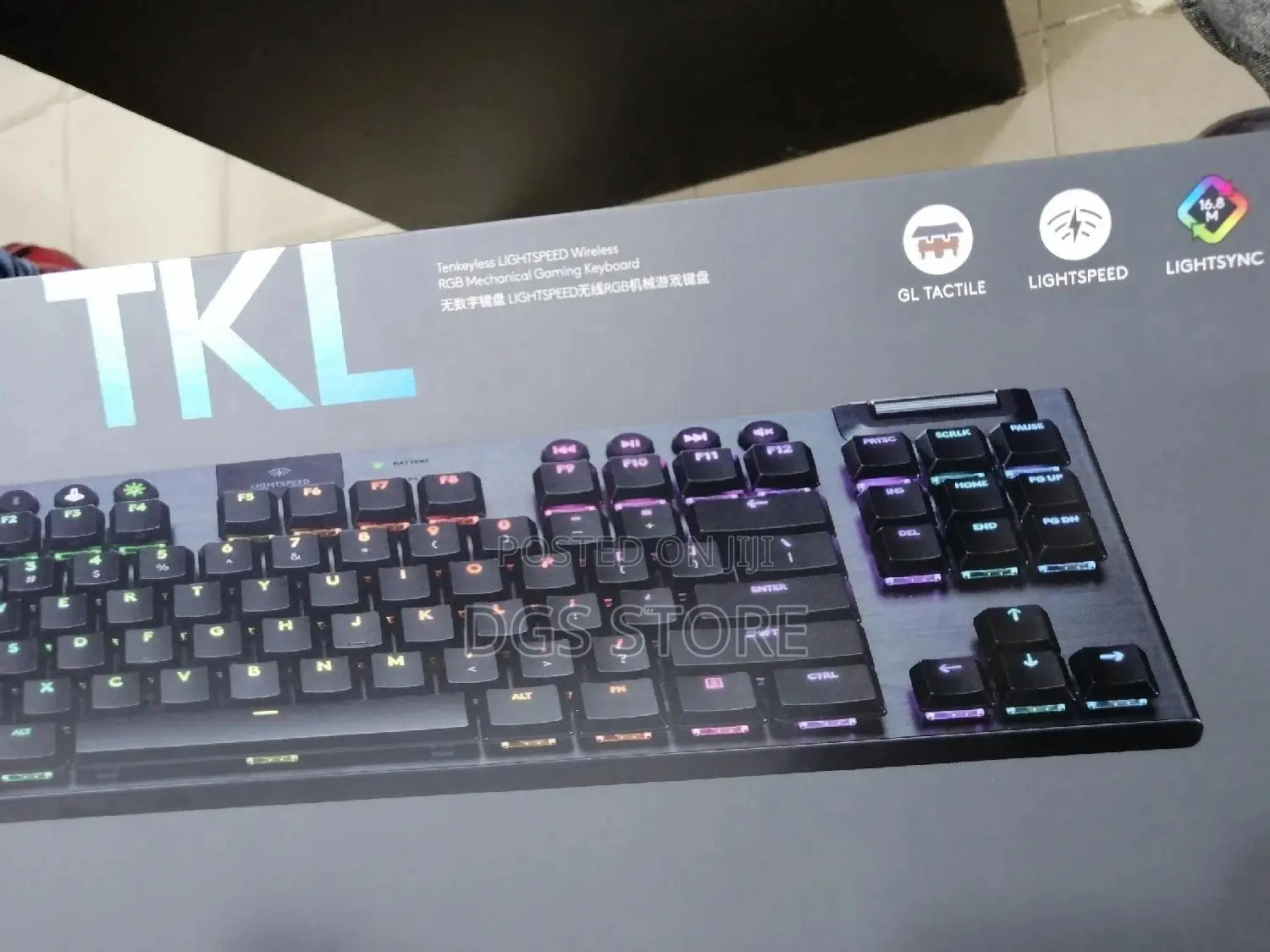 Logitech G913 TKL Mechanical Wireless Gaming Keyboard