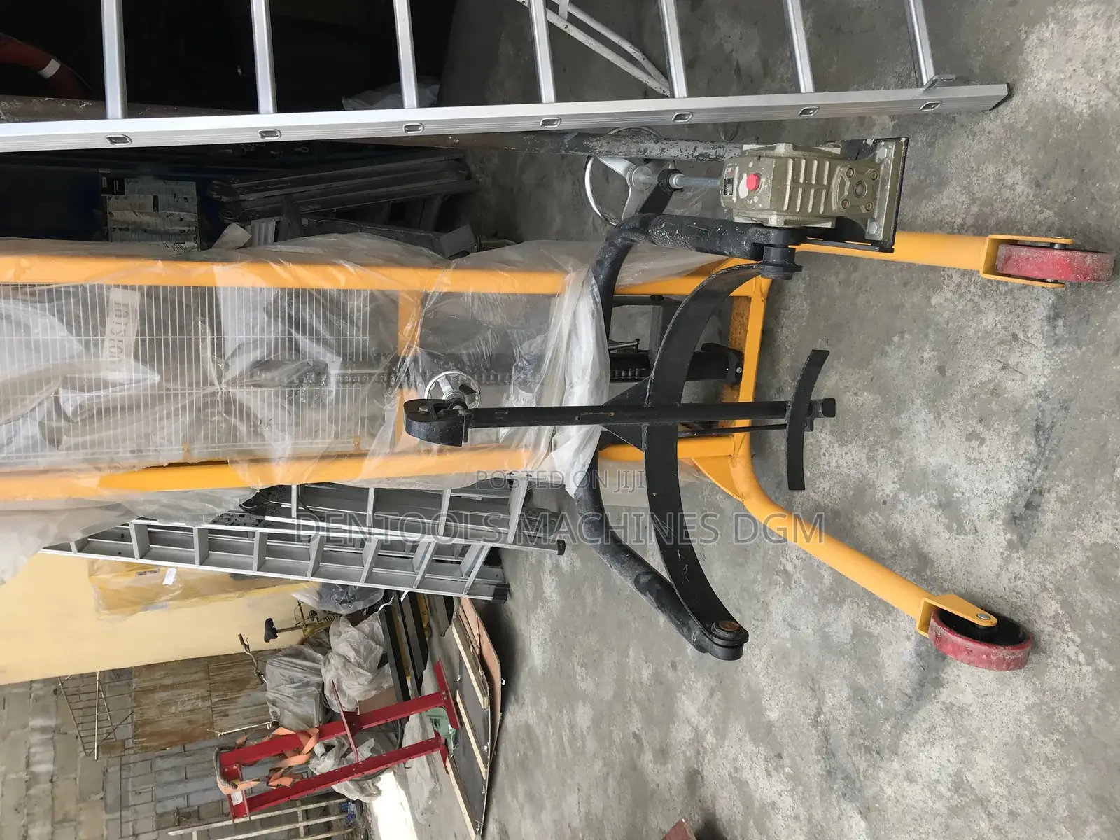 Manual Hydraulic Drum Stacker