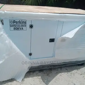 Perkins 80kva Sound Proof Gen Made in England by 2yrs Warran