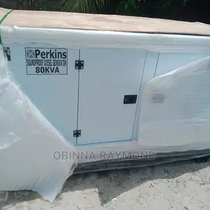 Perkins 80kva Soundproof Gen Made in England With 2yrs Warra
