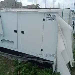 Perkins 300kva Soundproof Gen Made in England by 2yrs Warra