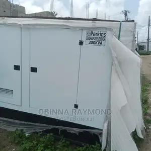 Perkins 300kva Gen Soundproof by England With 2yrs Warranty