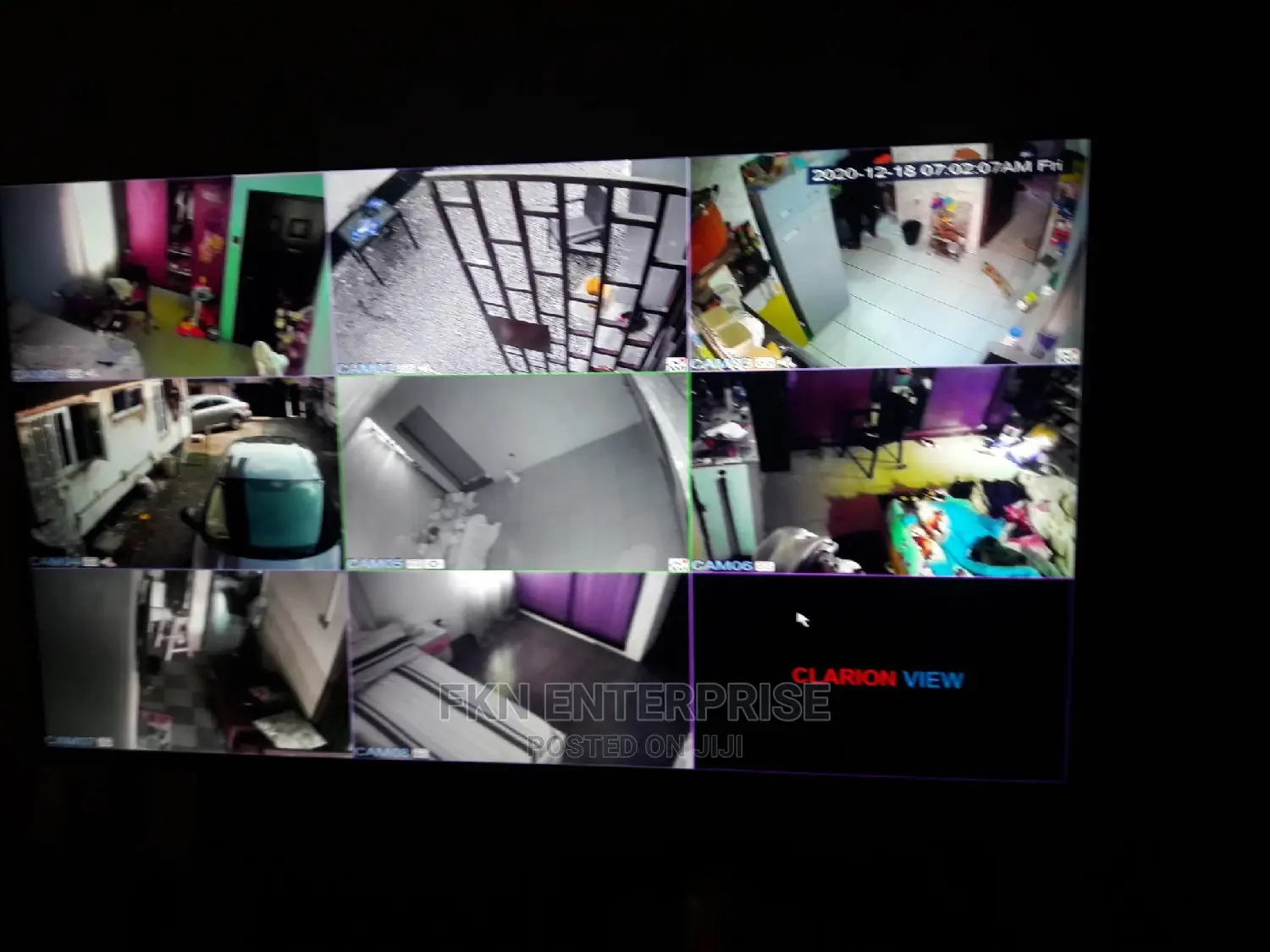 Secret Security Camera Installation